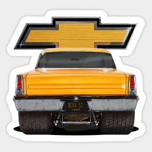 1966 Chevy Nova SS - Street Rod Sticker